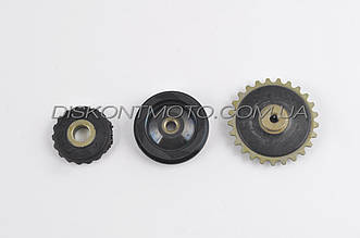 Натягувач ланцюга ГРМ Delta (3 ролики) JS