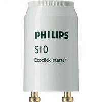 Стартер S10 4-65W PHILIPS 220-240V WH для люминесцентной лампы