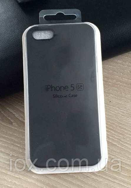 Кольоровий силіконовий чохол-накладка для iPhone 5/5S/5SE