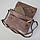 Сумочка жіноча через плече Bagira 873 пудра, фото 8