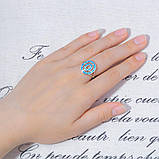 Кільце з вогненним опалом в сріблі. Вогненний опал 15,0., фото 10