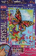 Мозаика с кристалов CRYSTAL ART KIDS Без наполнения, Бабочки, Мозаика с кристалов CRYSTAL ART KIDS