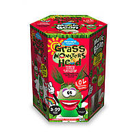 Набор чтобы вырастить растение Grass Monsters Head  (полей и  наблюдай)+Волшебный Боб 3