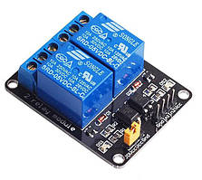 Модуль Реле 2-канальне 5V Arduino PIC ARM AVR