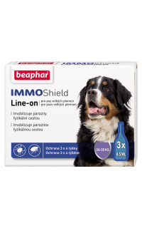 Beaphar IMMO Shield для собак великих порід 30 до 50 кг-протиопаразитарні краплі із силіконовою олією