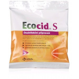 Экоцид С (Ecocid S), 50 г - дезинфекция помещений для животных - фото 1 - id-p740625978