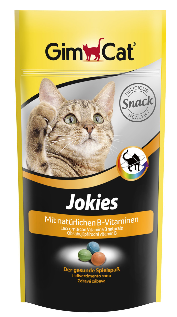 Gimpet Jokies 200г (400 шт) -витамины для кошек для аппетита и обмена веществ (408767) - фото 1 - id-p740623455