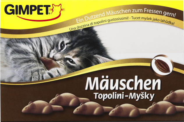 Gimpet Mauschen 12шт Витамины-конфетки для кошек (G-409122) - фото 1 - id-p740624737