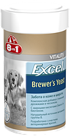 8in1 (8в1) Excel Brewers Yeast — пивні дріжджі для собак і кішок, 140 таблеток