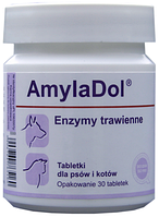 АмілаДол (Dolfos) собак і кішок 30 таб — AmylaDol Долфос Кормова домішка