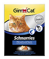 Gimpet Schnurries вітаміни для кішок з таурином і лососем 650 шт (409382)