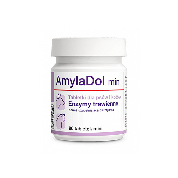 Dolfos AmylaDol Mini — травні ензими для собак і кішок 90таб