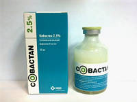 Кобактан 2,5% (Cobactan) 100 мл - ветеринарный антибиотик для КРС и свиней, собак и кошек