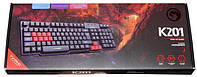 Игровая клавиатура Marvo K201 Black USB