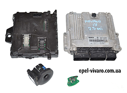 Блок керування двигуном комплект 2.3 DCI rn Opel Movano 3 2010- 0281019382 237102265R