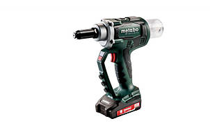 Акумуляторний заклепковий пістолет Metabo NP 18 LTX BL 5.0, фото 1