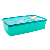 Бокс для морозильної камери 2,1 л прямокутний Alaska бірюзовий
