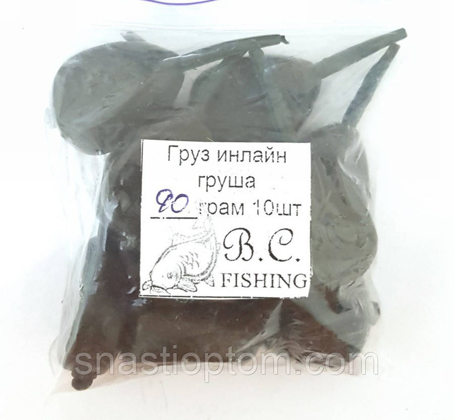 Грузило Груша інлайн, 90г