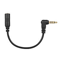 Кабель перехідник для мікрофона Alitek 3.5 мм jack F 3 pin на 3.5 мм jack M 4 pin, фото 5