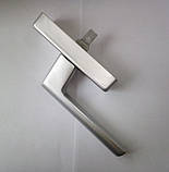Ручка для алюмінієвого вікна SI-Line срібло., фото 2