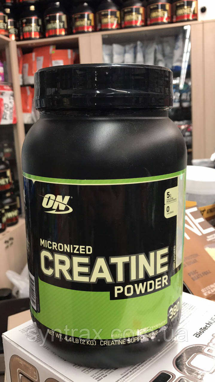 Micronized Creatine Powder Optimum Nutrition 2000g грамм 2kg