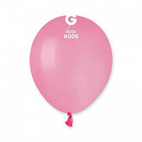 Кулька повітряна 5 дюймів (13 см) пастель Рожевий