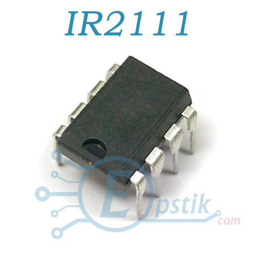 IR2111PBF, драйвер верхнього і нижнього плеча, 600В, DIP8