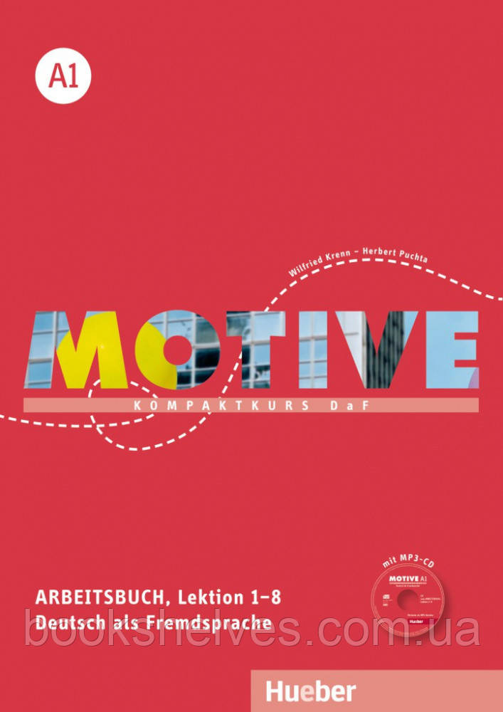 Motive A1 Arbeitsbuch Lektion 1–8 mit MP3-Audio-CD