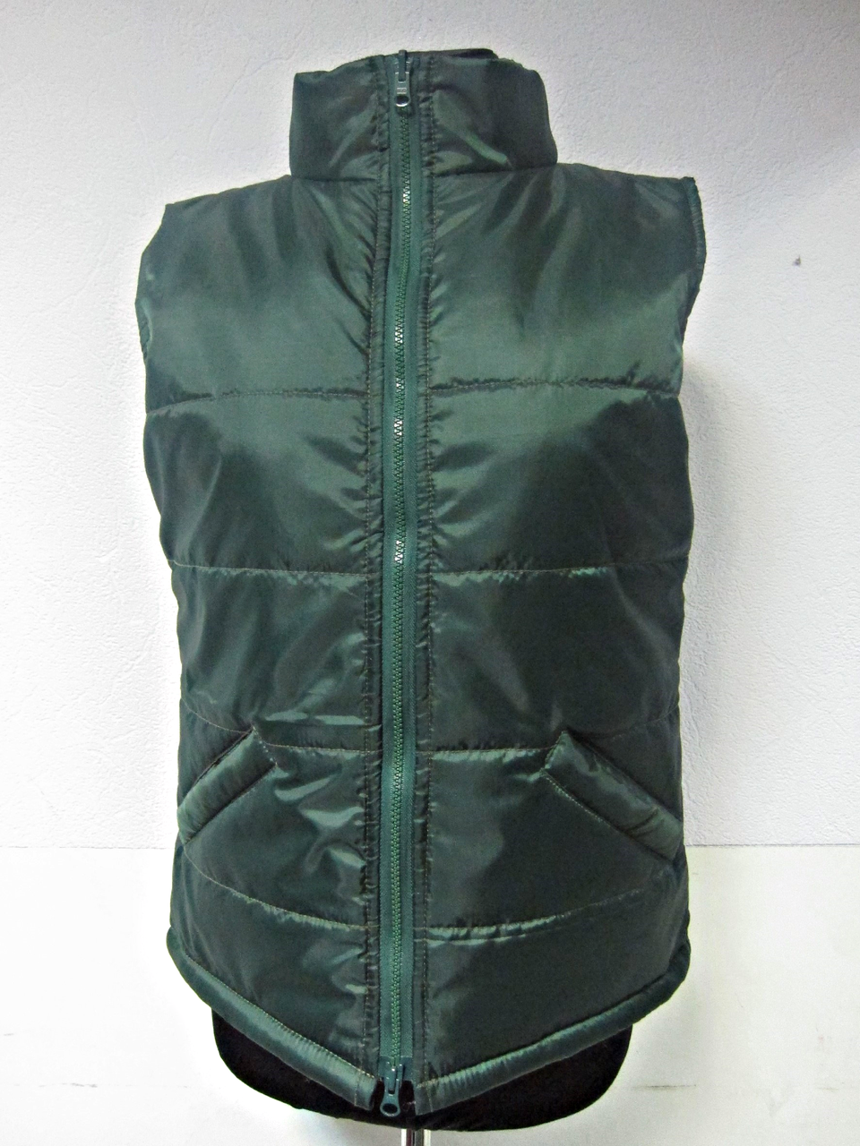 Жилет Atteks стьобаний робочий утеплений на синтепоні зелений - 01206