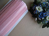 Бейка-гумка (стрічка-стрейч). Колір рожевий 2.5 см, фото 2