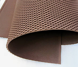 Матеріал для виготовлення автокилимків у аркушах. (EVA листовий).КОРИЧНИЙ.