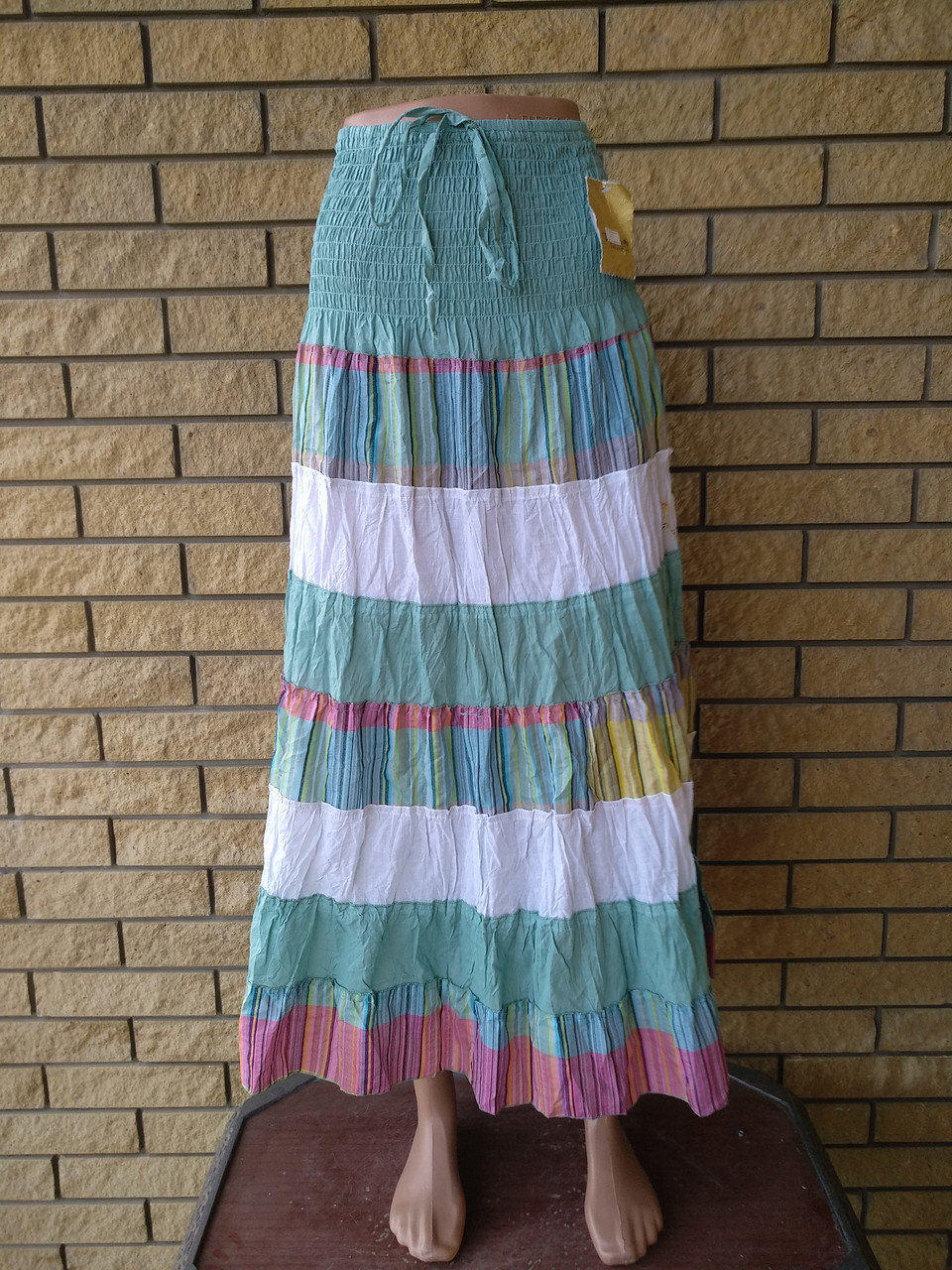 Спідниця-сарафан літня на підлогу котонова NN