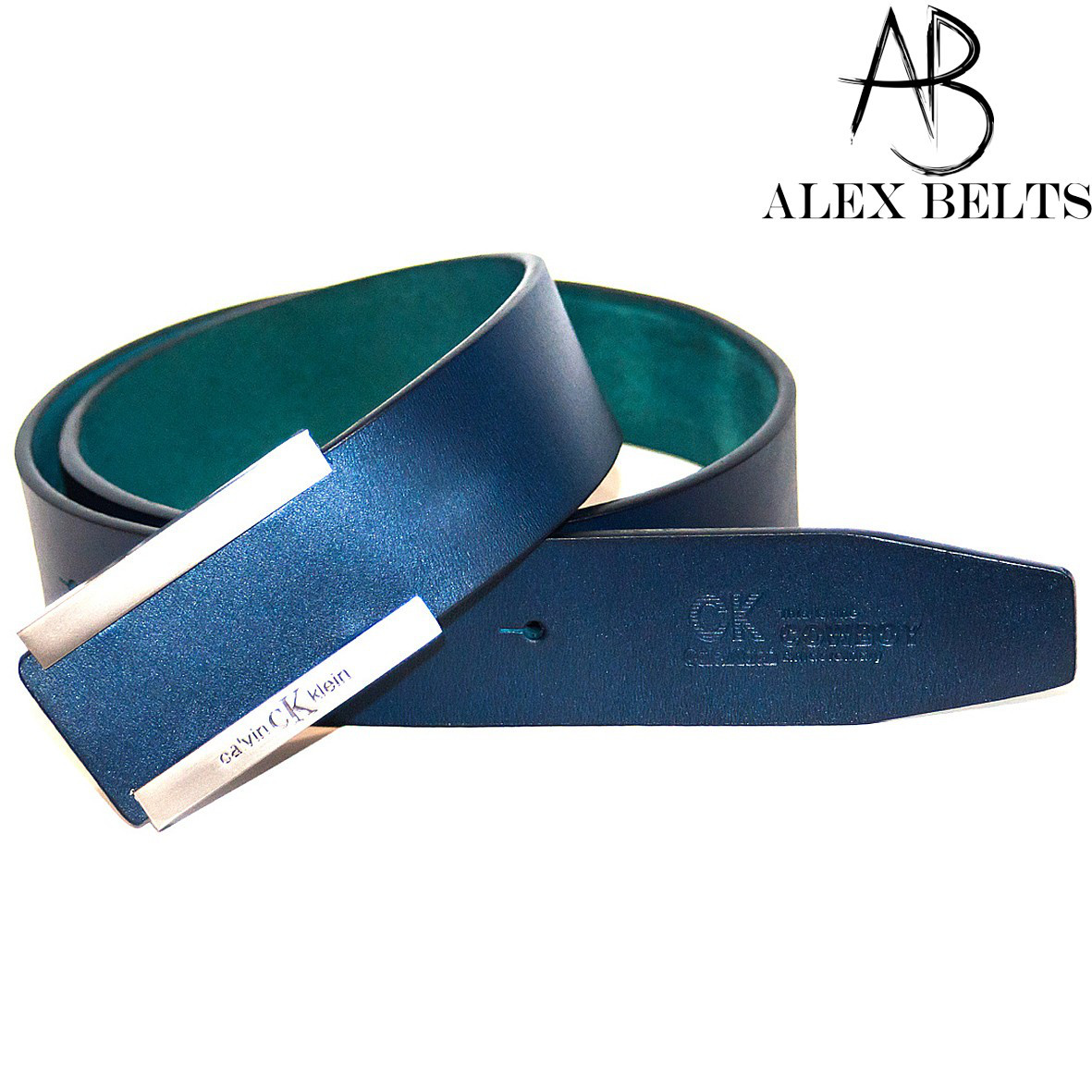 Ремінь чоловічий джинсовий шкіряний гвоздик Китай 40 мм - купити оптом в Одесі