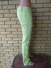 Штани жіночі літні коттонові "рванка" CADDYS, Туреччина, фото 4