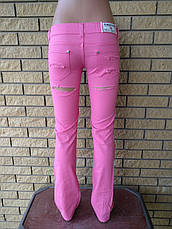 Штани жіночі літні коттонові "рванка" CADDYS, Туреччина, фото 3