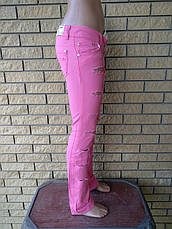 Штани жіночі літні коттонові "рванка" CADDYS, Туреччина, фото 4