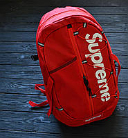 Рюкзак унисекс Supreme Backpack ( красный )