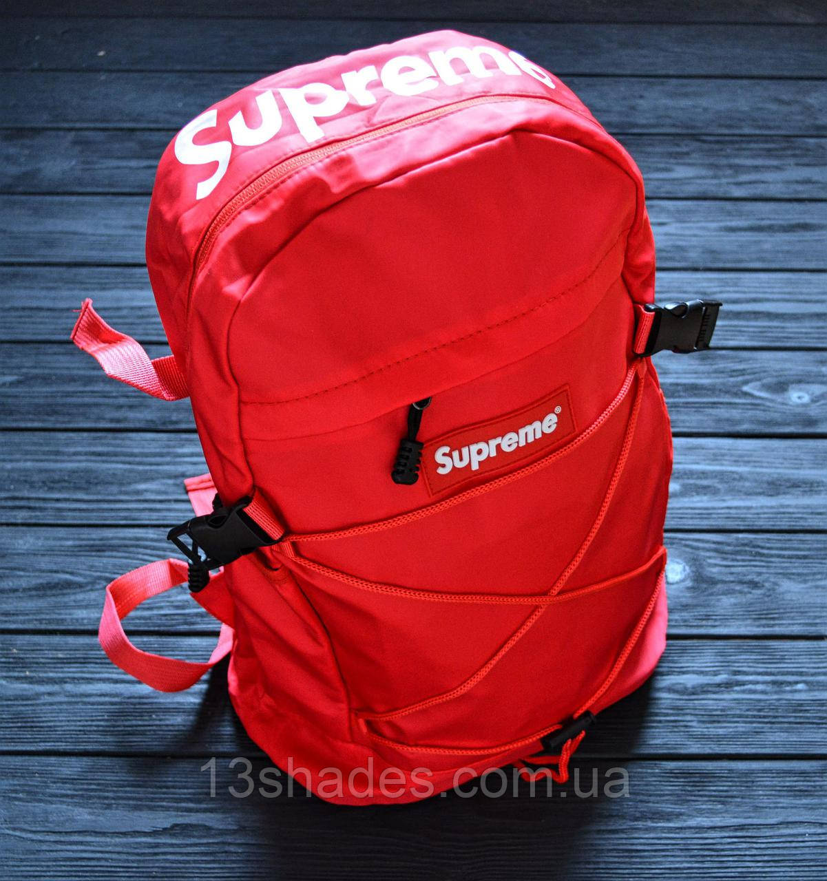 Рюкзак унісекс Supreme Backpack (червоний)