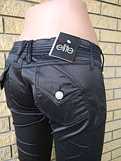 Штани жіночі котонові стрейчеві POP ELITE, Туреччина, фото 5