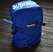 Рюкзак унисекс Supreme Backpack ( синий)