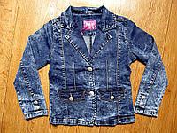 Джинсова куртка-піджак S&D для дівчинки. 8-16 років