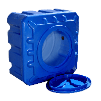 Ємність 100 л квадратна двошарова Командор 2000