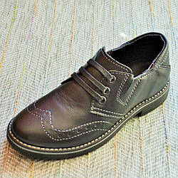 Класичні шкільні туфлі, Maxus (код 0190) розміри: 33-38