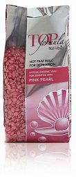 Плівковий віск для депіляції в гранулах TOP Formula Pink pearl (Рожевий перли)