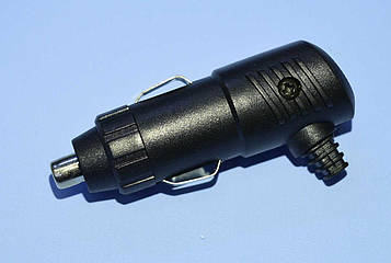 Штекер прикурювача кабельний кутовий з запоб. та світлод WTY0152