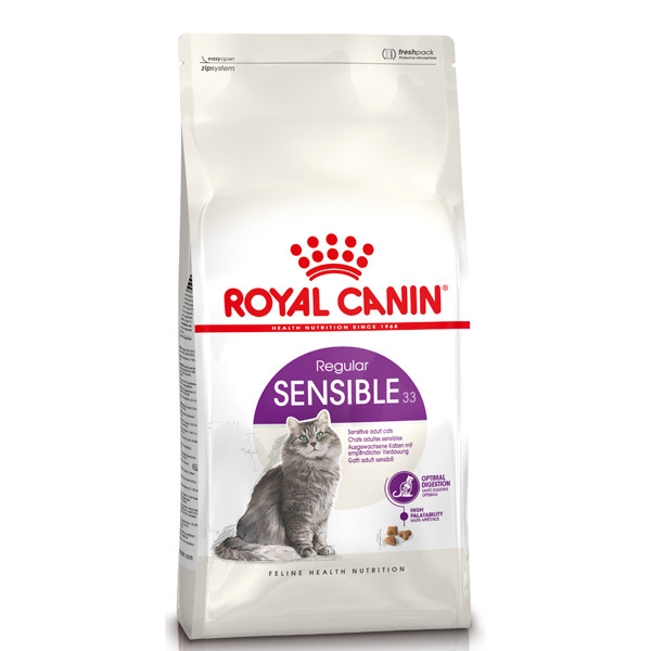 Сухий корм Роял Канин (Royal Canin) Sensible для кішок з чутливим травленням, 2 кг