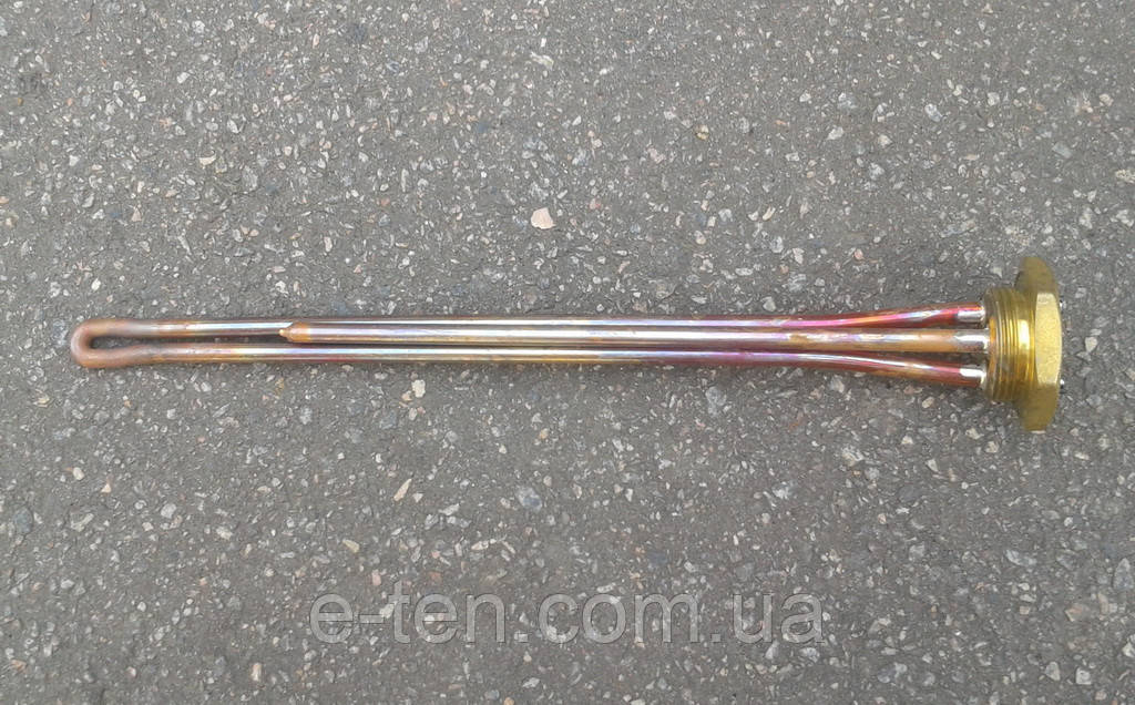 МІДНИЙ тен для чавунної батареї 2500 W з різьбленням 1 1/4" (дюйм з чвертю) Thermowatt, Італія