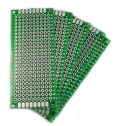 PCB 3x7 см двостороння друкована плата