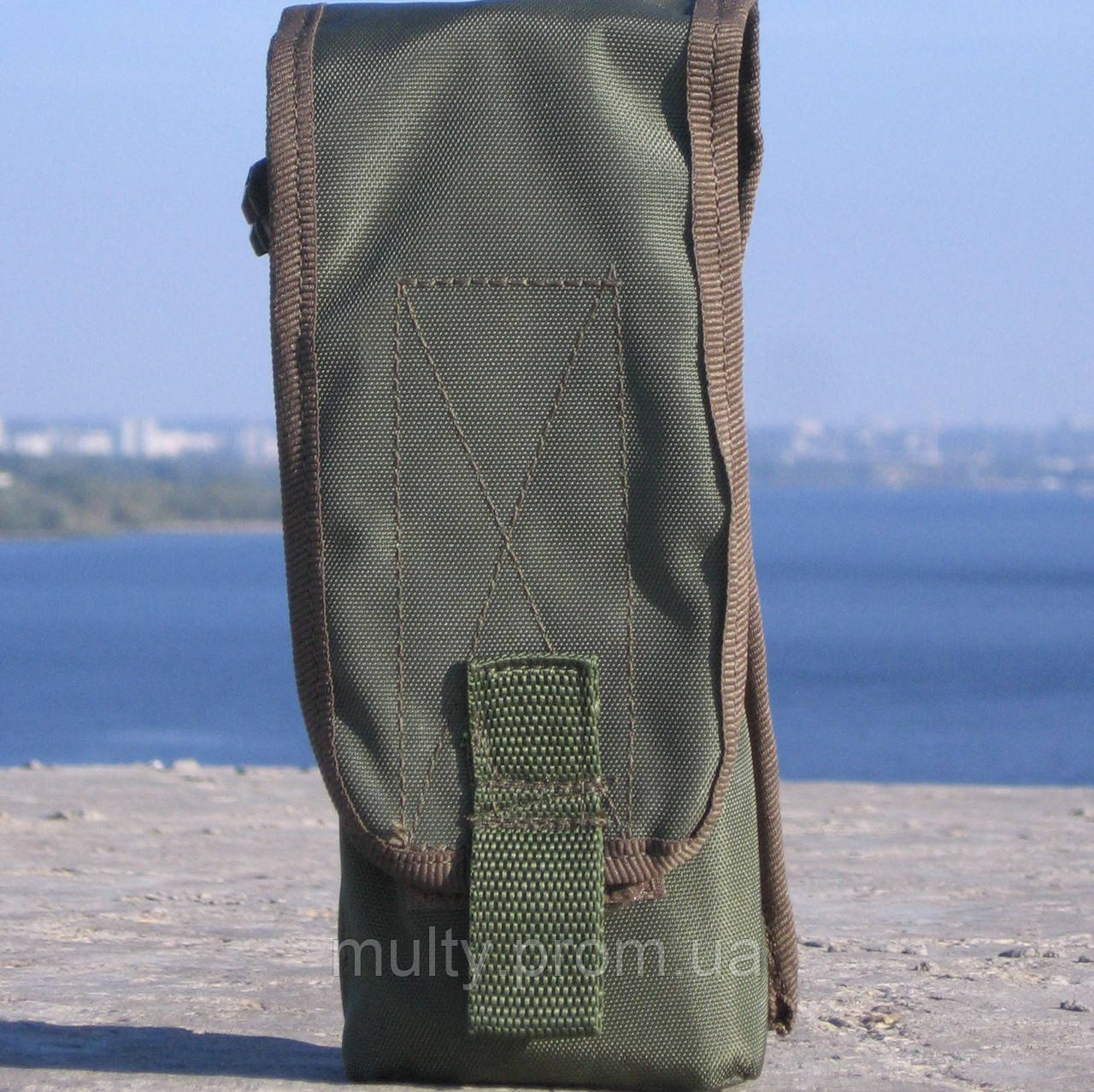 Підсумок АК Олива на два ріжки магазину по 30 патронів для ВСУ НГУ ССО хакі зелений, фото 1