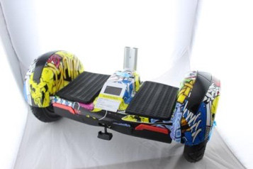 Гіроскутер A8 10" Графіті череп, фото 1